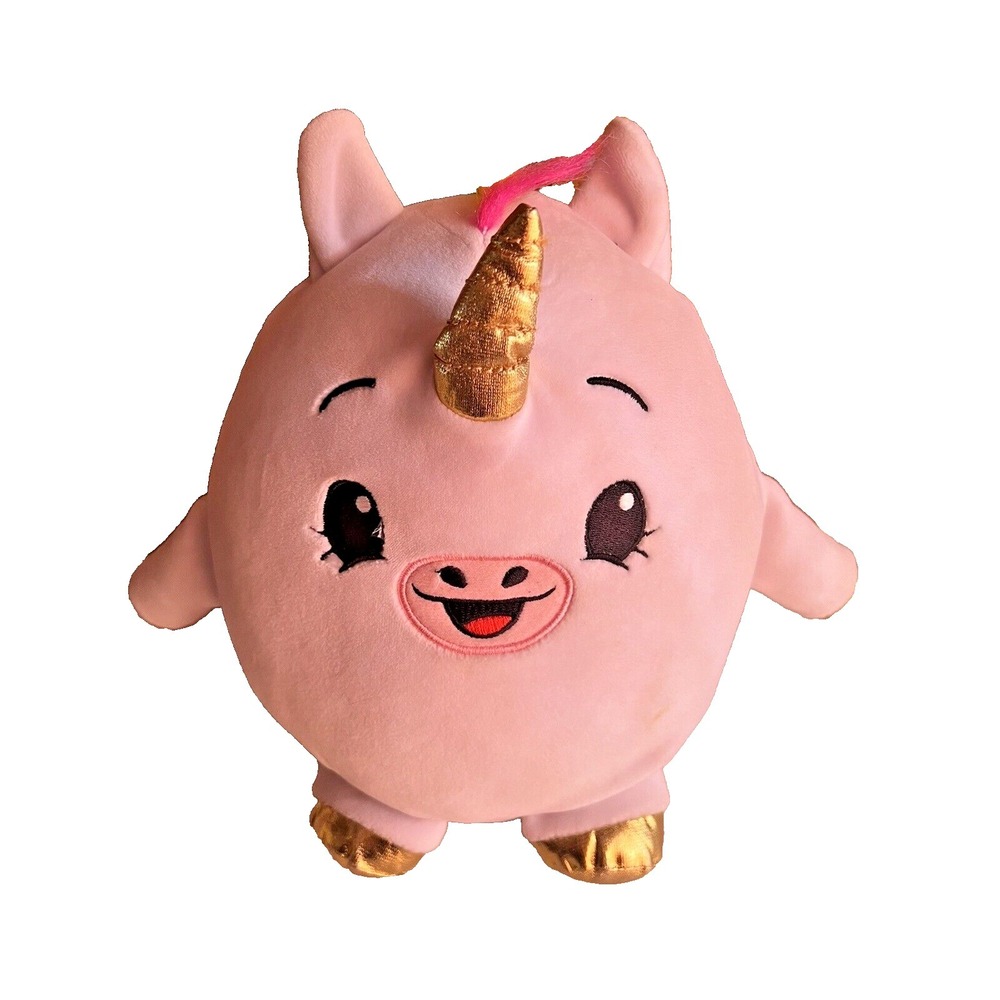 Pikmi Pop Rainbow‎ Hair Unicorn Moose Toys Plush Super Soft 8 Inches Tall